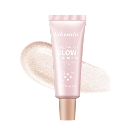 Natural Glow Illuminator Glotion Hydrating Makeup Highlighter for Face & Body Liquid Highlighter to Glow Sheer to Light Buildable Coverage Long Lasting Vegan & Cruelty-Free Fair