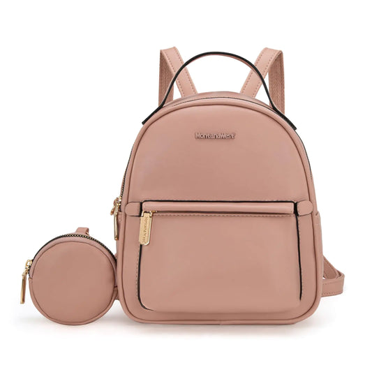 Montana West Mini Backpack Purse Casual Backpacks for Women Gift with a Coin Pounch